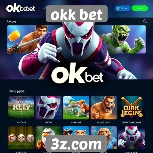 okk bet oferece ampla gama de jogos online