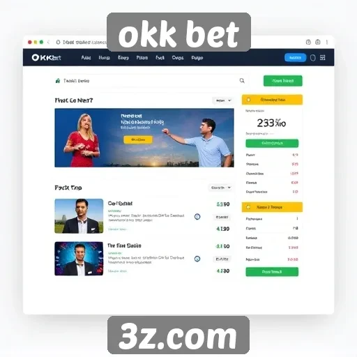 Experiência do usuário no site okk bet